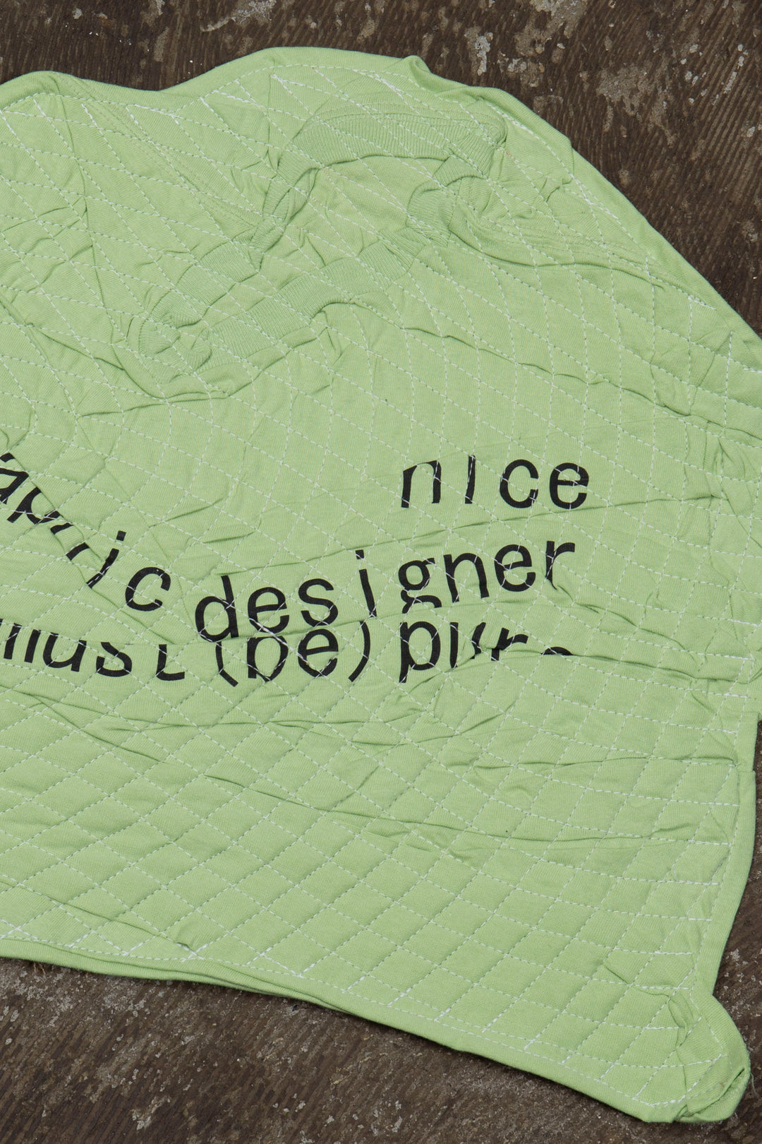 Nugippanasi T-shirt rug Light Green