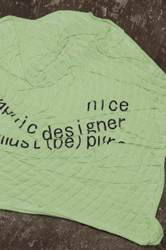 Nugippanasi T-shirt rug Light Green