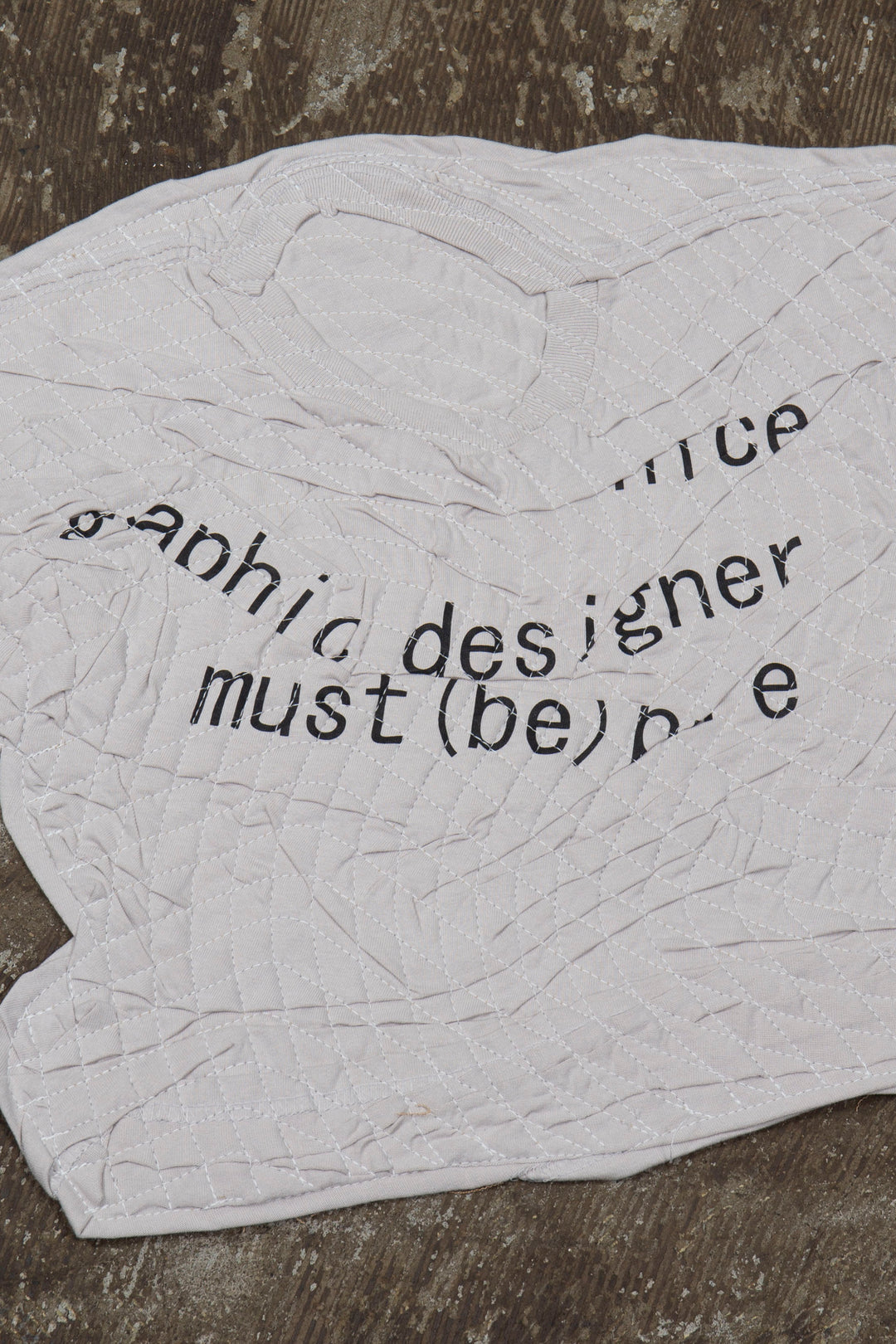 Nugippanasi T-shirt rug Beige