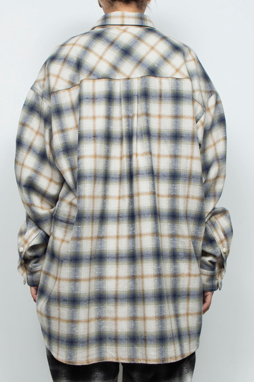 Mimic Shirred Shirt Natural