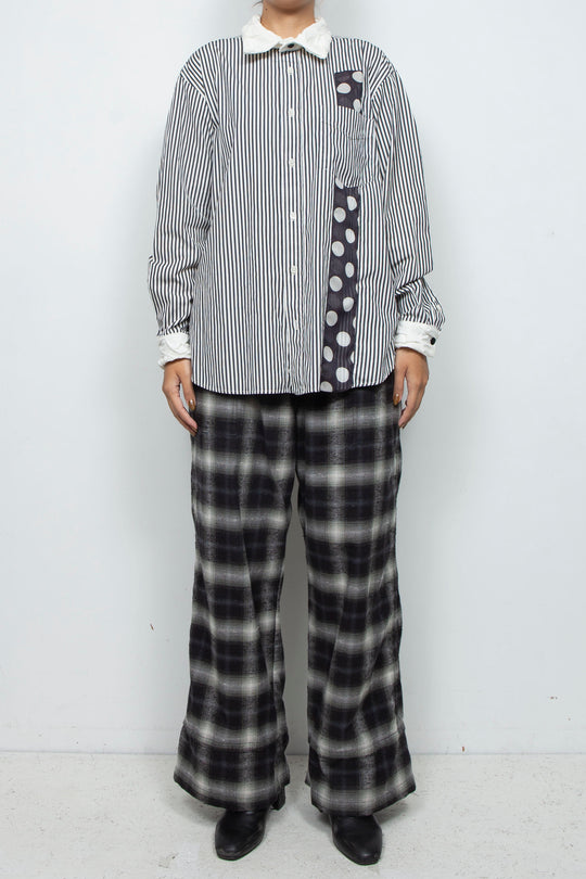 Stitch Dot Stripe shirt (Remake)