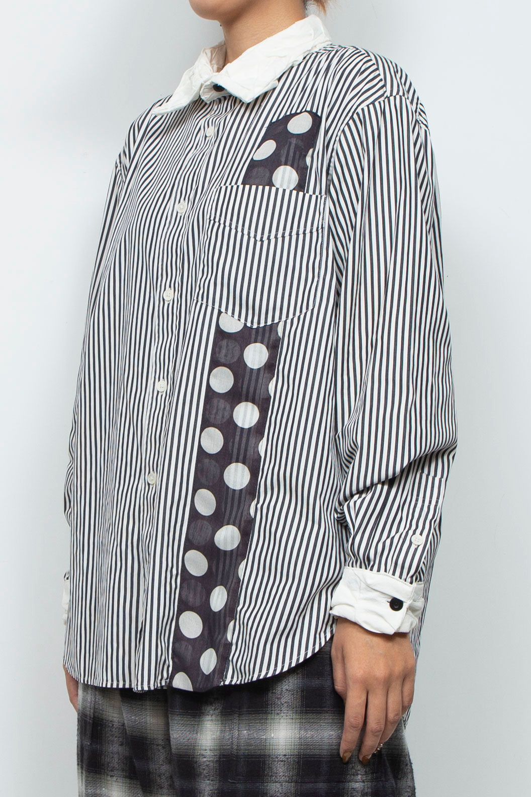 Stitch Dot Stripe shirt (Remake)