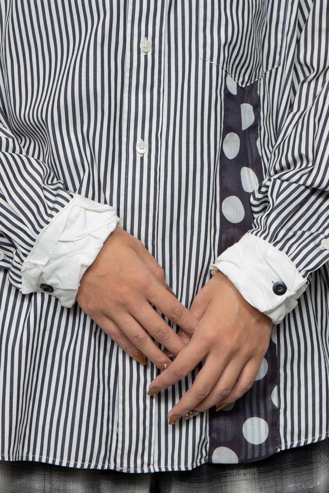 Stitch Dot Stripe shirt (Remake)