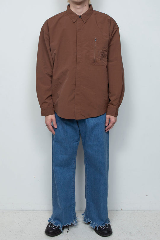 diary x DeMarcoLab x Keterthekitty Morning Shirt Brown