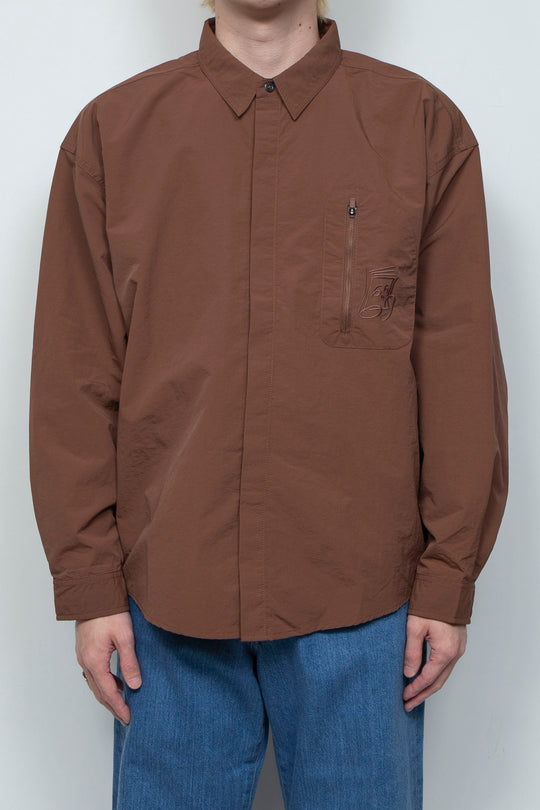 diary x DeMarcoLab x Keterthekitty Morning Shirt Brown