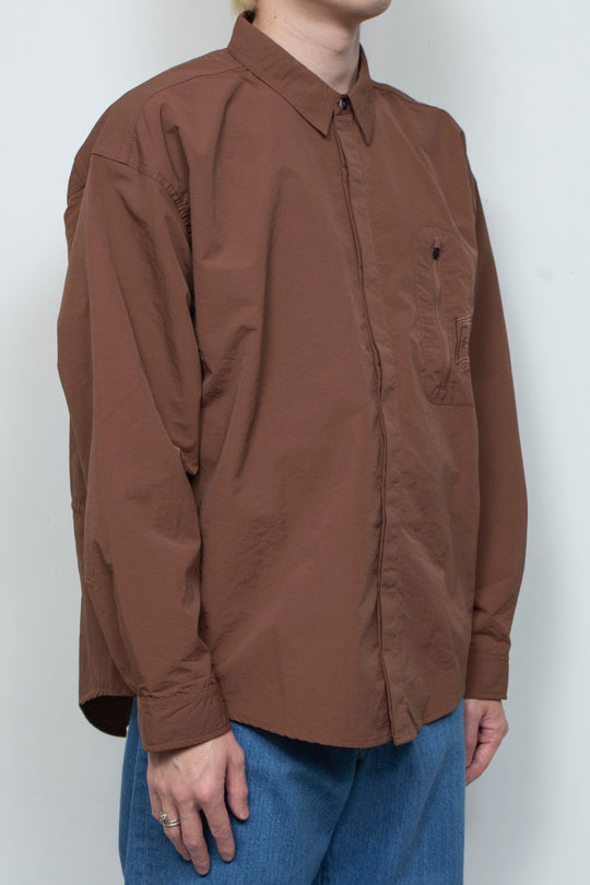 diary x DeMarcoLab x Keterthekitty Morning Shirt Brown