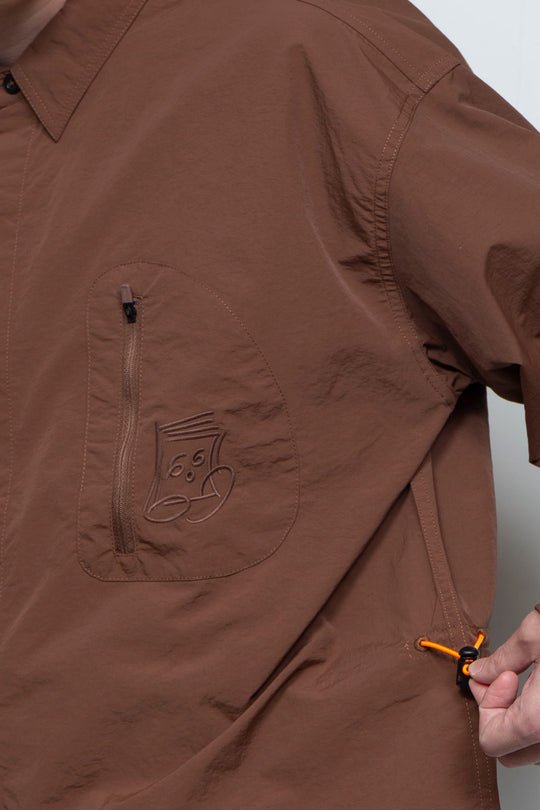 diary x DeMarcoLab x Keterthekitty Morning Shirt Brown