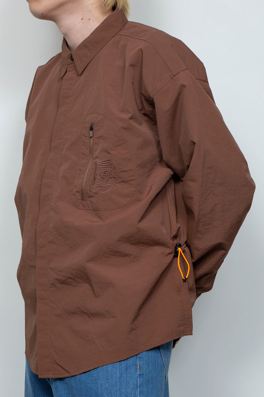 diary x DeMarcoLab x Keterthekitty Morning Shirt Brown