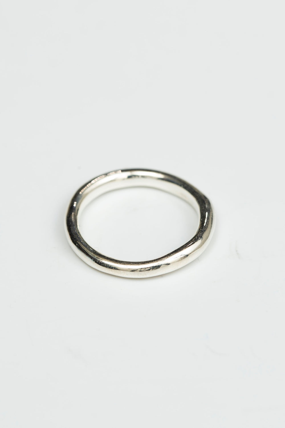 hoop ring silver