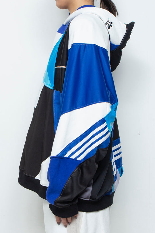 Icon  Hoodie Blue Mix