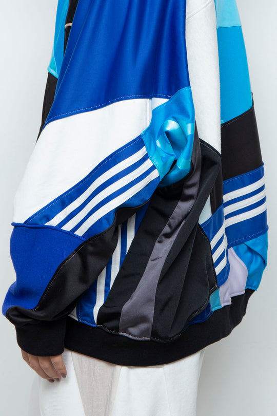 Icon  Hoodie Blue Mix