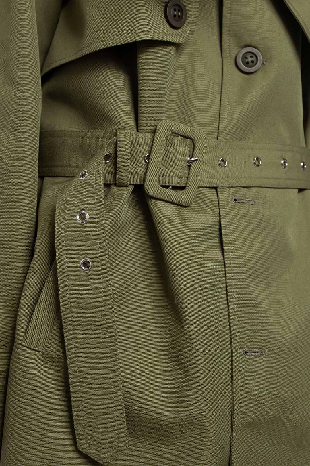 Big bow tie silhouette windbreaker jacket