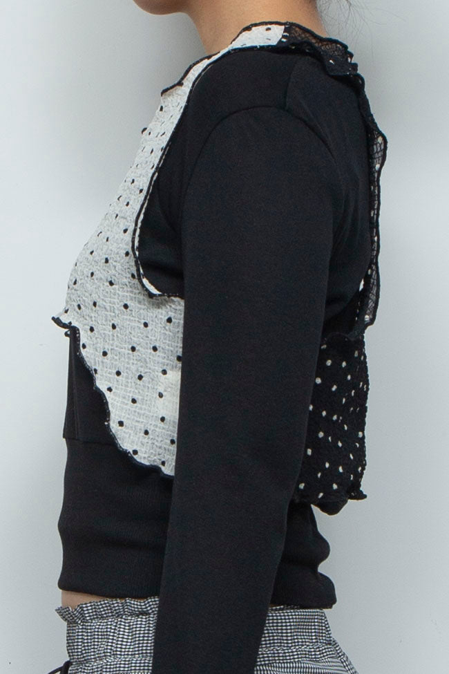 2way Bicolor Tank Top White/Black