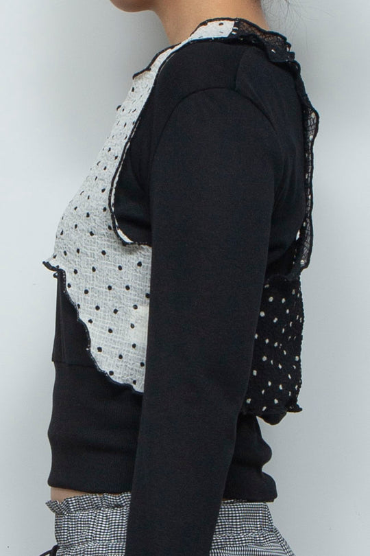 2way Bicolor Tank Top White/Black