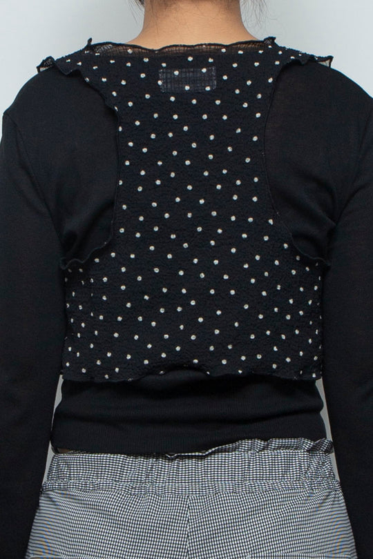 2way Bicolor Tank Top White/Black