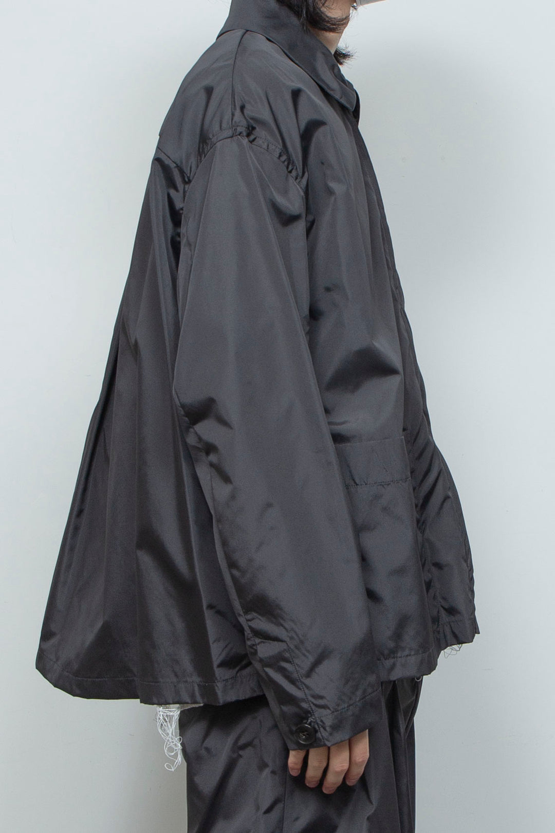 TRUSSAIR®︎ TWILL ジップフライカバーオール CHARCOAL