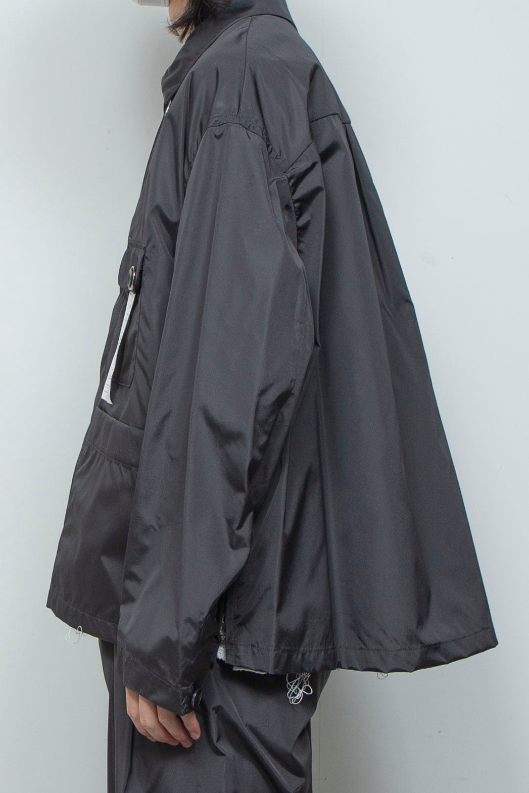 TRUSSAIR®︎ TWILL ジップフライカバーオール CHARCOAL