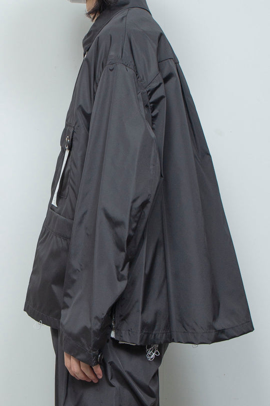 TRUSSAIR®︎ TWILL ジップフライカバーオール CHARCOAL