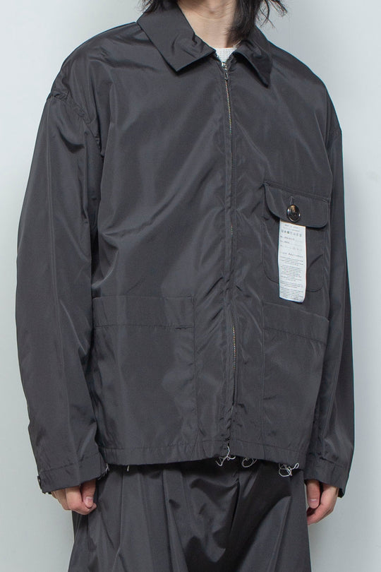 TRUSSAIR®︎ TWILL ジップフライカバーオール CHARCOAL