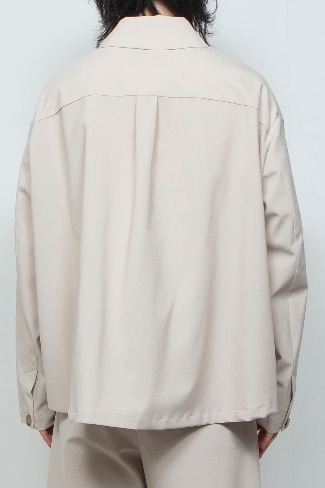 オリジナル3レイヤー ジップフライカバーオール NATURAL