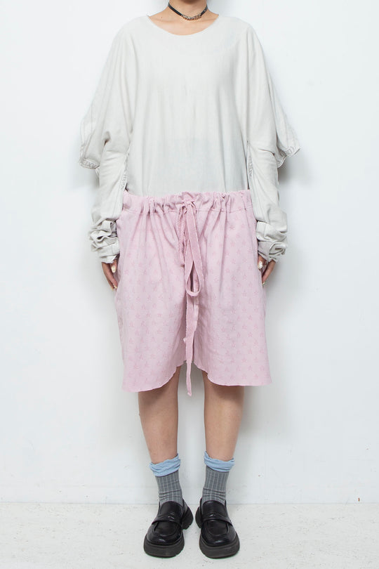 RELAXED SEAMLESS SHORTS Pink