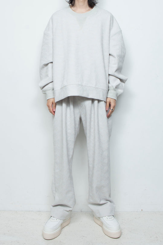 フルエンブロイダリージャージープルオーバー ICE GRAY