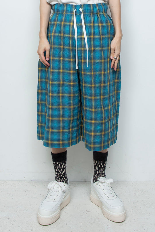 Epoch Cropped Pants (Then Blue/There Yellow)