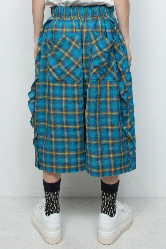 Epoch Cropped Pants (Then Blue/There Yellow)