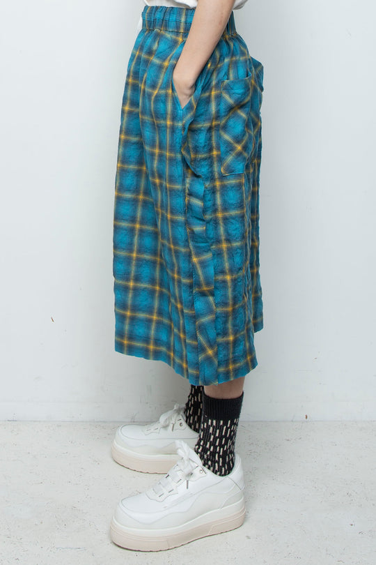 Epoch Cropped Pants (Then Blue/There Yellow)