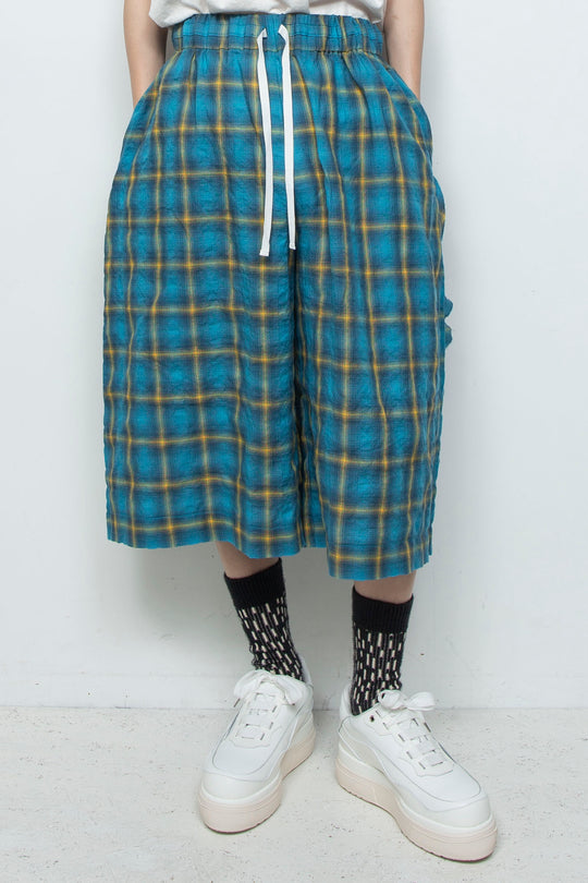 Epoch Cropped Pants (Then Blue/There Yellow)