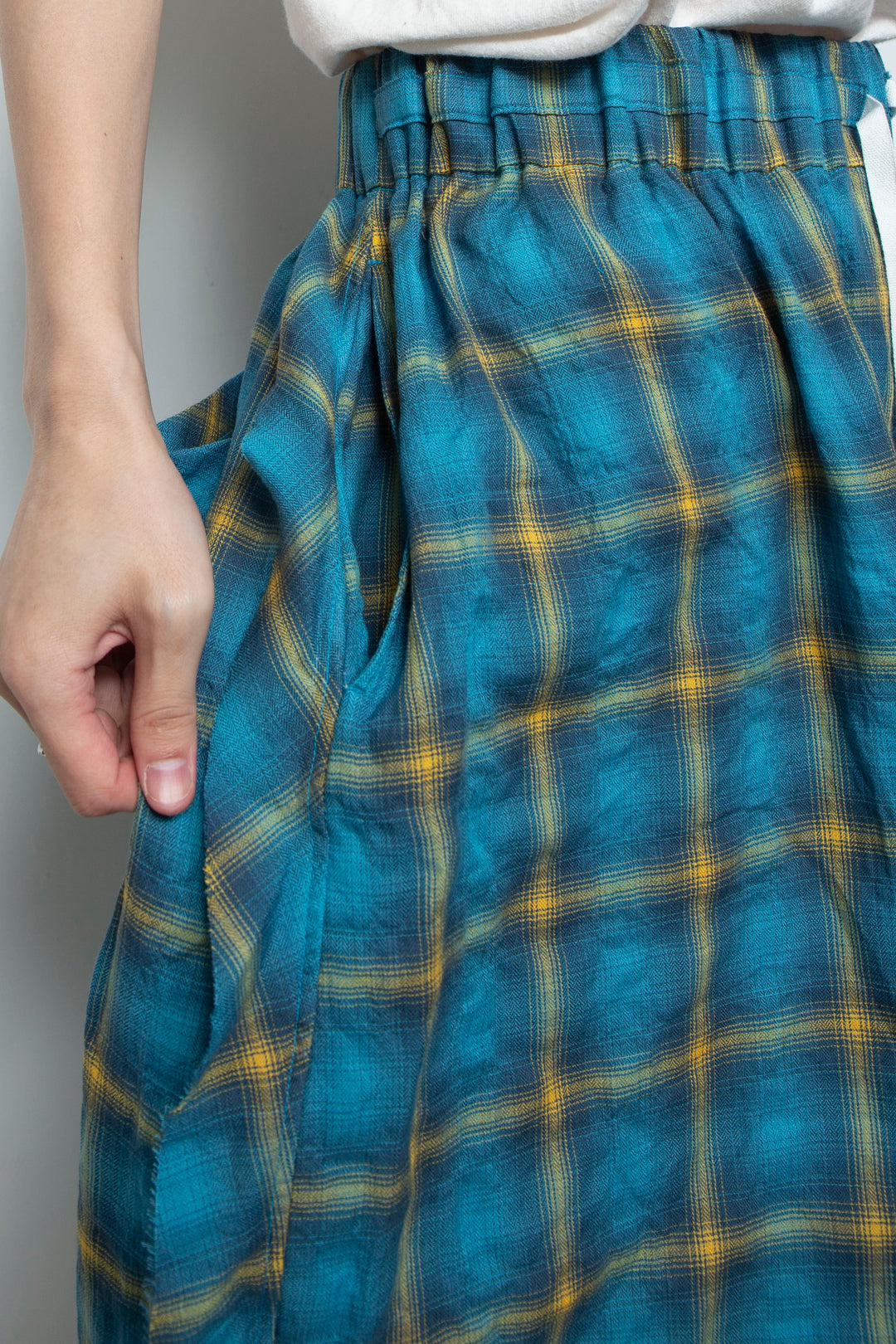 Epoch Cropped Pants (Then Blue/There Yellow)