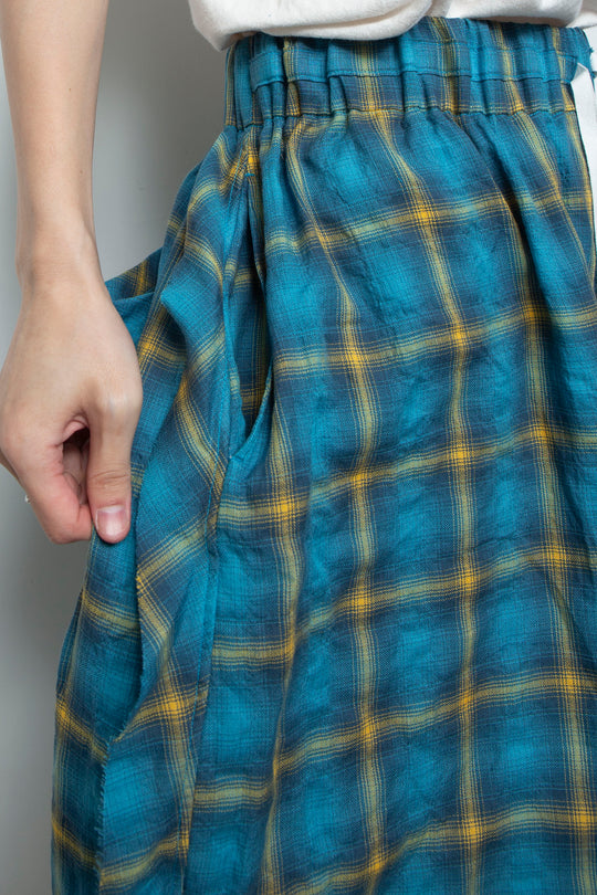 Epoch Cropped Pants (Then Blue/There Yellow)