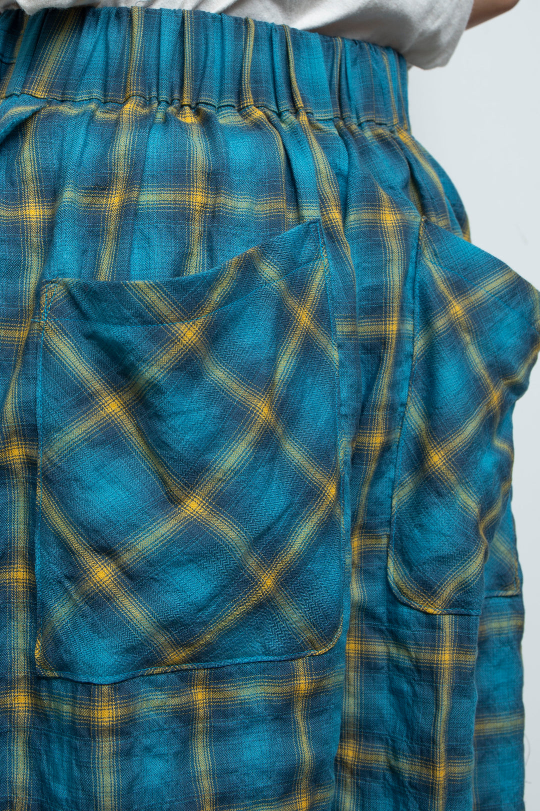 Epoch Cropped Pants (Then Blue/There Yellow)