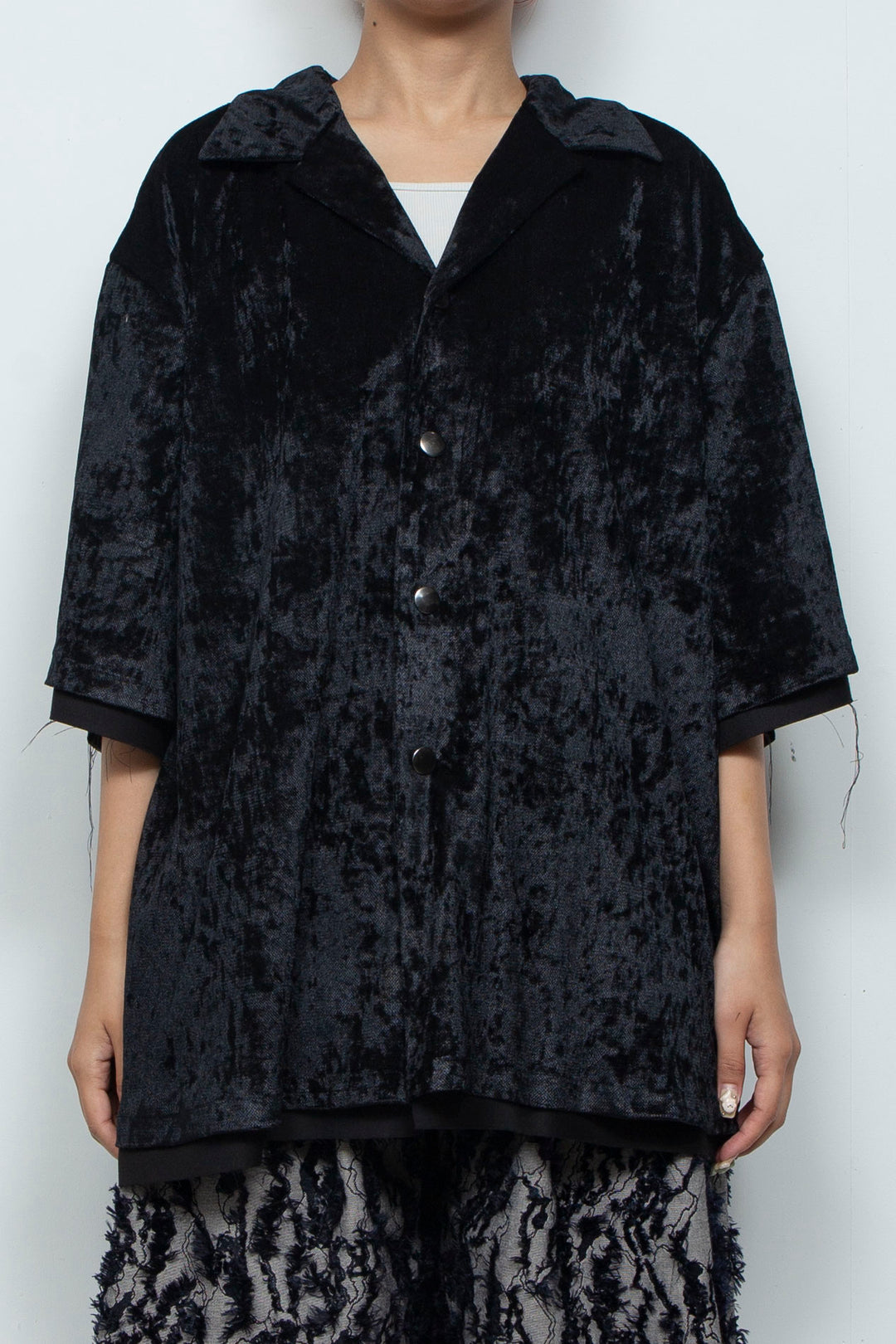 NIGHTWEAR VELOUR SHIRT