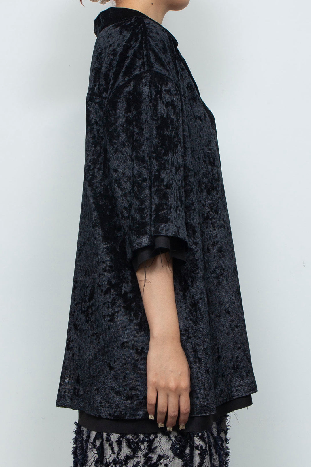 NIGHTWEAR VELOUR SHIRT