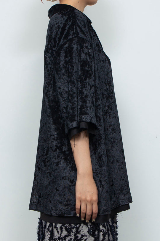 NIGHTWEAR VELOUR SHIRT