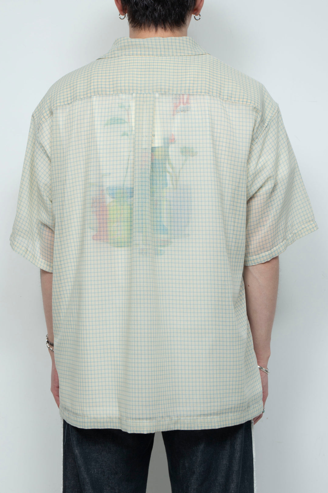 "HOME" Relax Pullover Shirt YELLOW