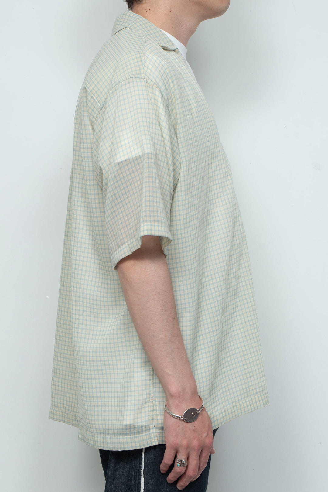 "HOME" Relax Pullover Shirt YELLOW