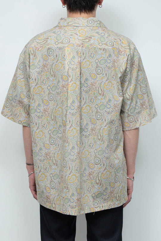 "HOME" Relax Pullover Shirt PAISELY