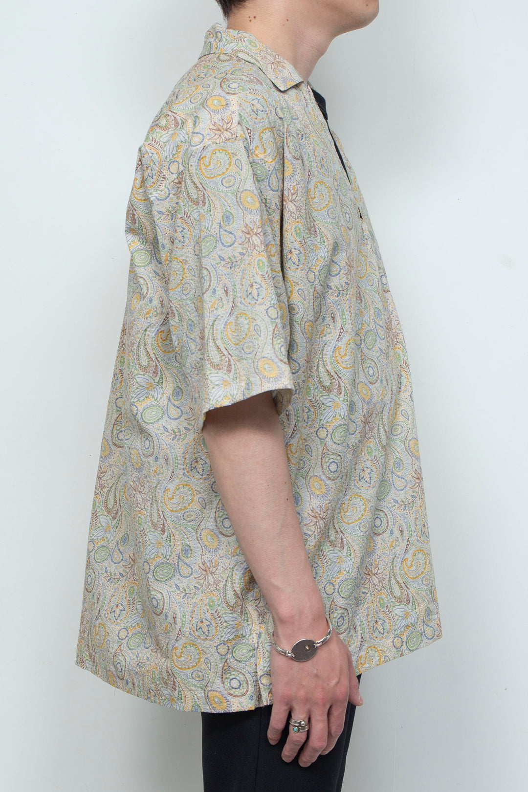 "HOME" Relax Pullover Shirt PAISELY