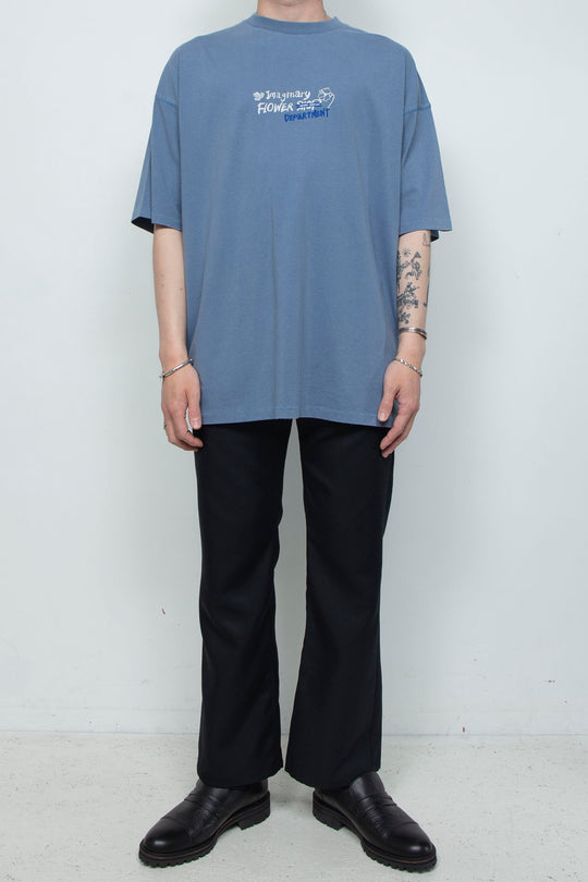 "TEE-NS".14 Imaginary FLOWER DEPaRTMENT Tee feat. MIO YAMAMOTO NAVY