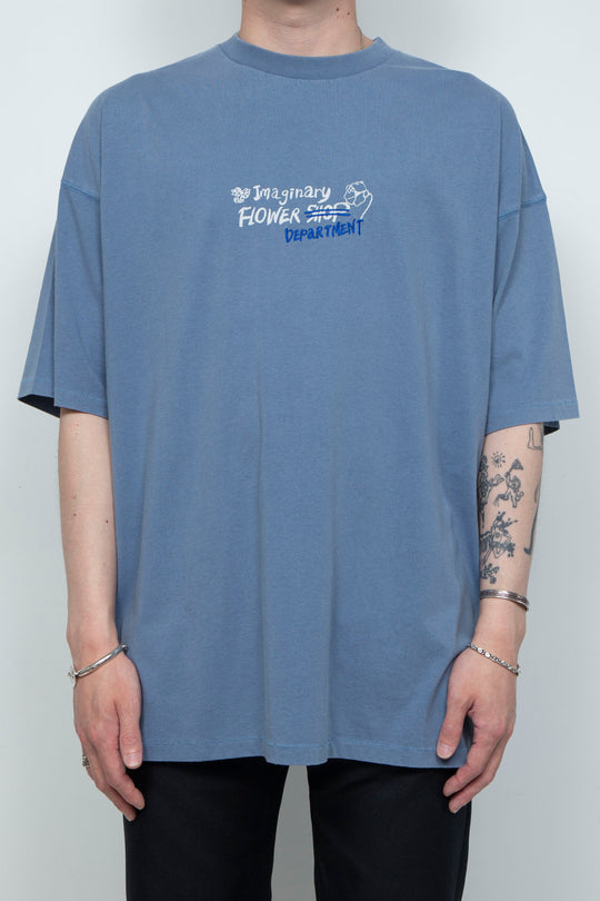 "TEE-NS".14 Imaginary FLOWER DEPaRTMENT Tee feat. MIO YAMAMOTO NAVY