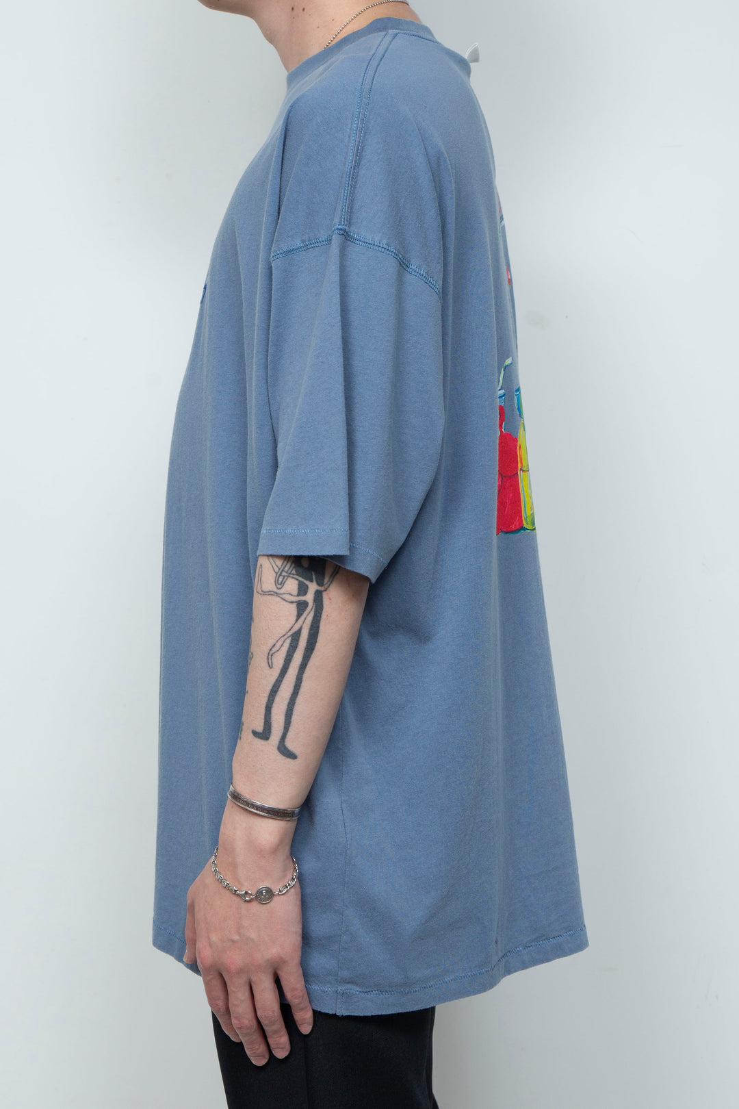 "TEE-NS".14 Imaginary FLOWER DEPaRTMENT Tee feat. MIO YAMAMOTO NAVY