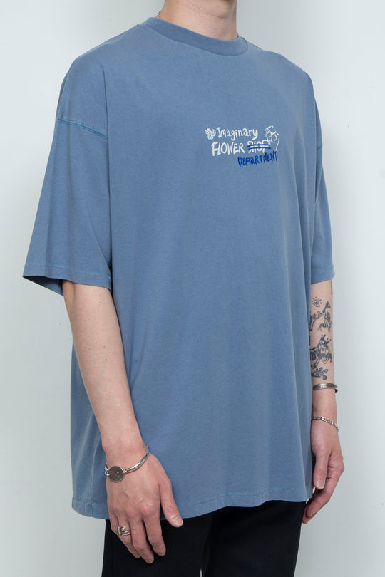 "TEE-NS".14 Imaginary FLOWER DEPaRTMENT Tee feat. MIO YAMAMOTO NAVY