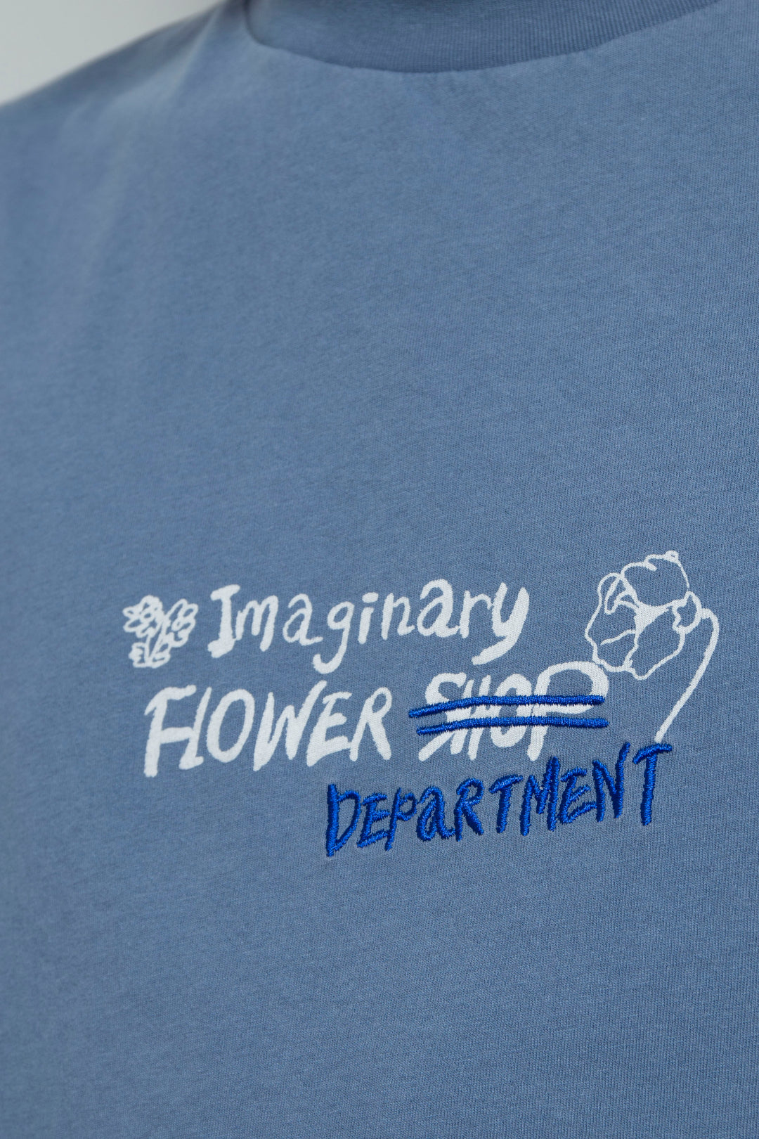 "TEE-NS".14 Imaginary FLOWER DEPaRTMENT Tee feat. MIO YAMAMOTO NAVY