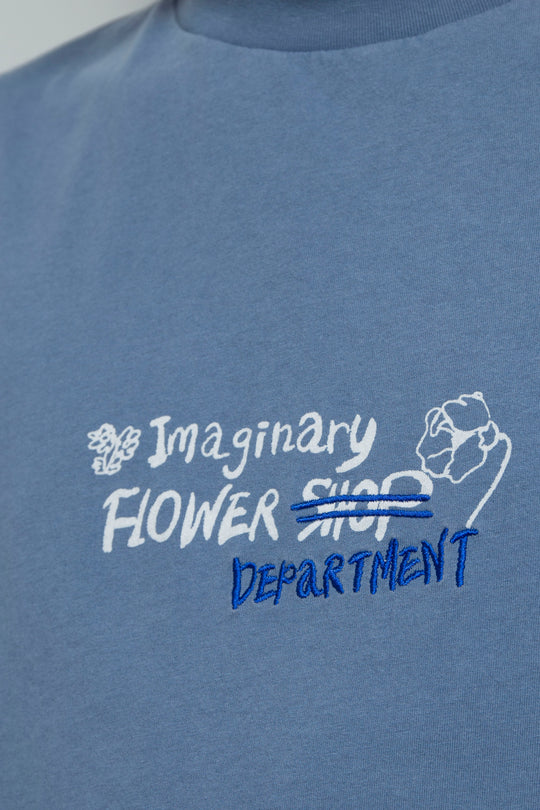 "TEE-NS".14 Imaginary FLOWER DEPaRTMENT Tee feat. MIO YAMAMOTO NAVY