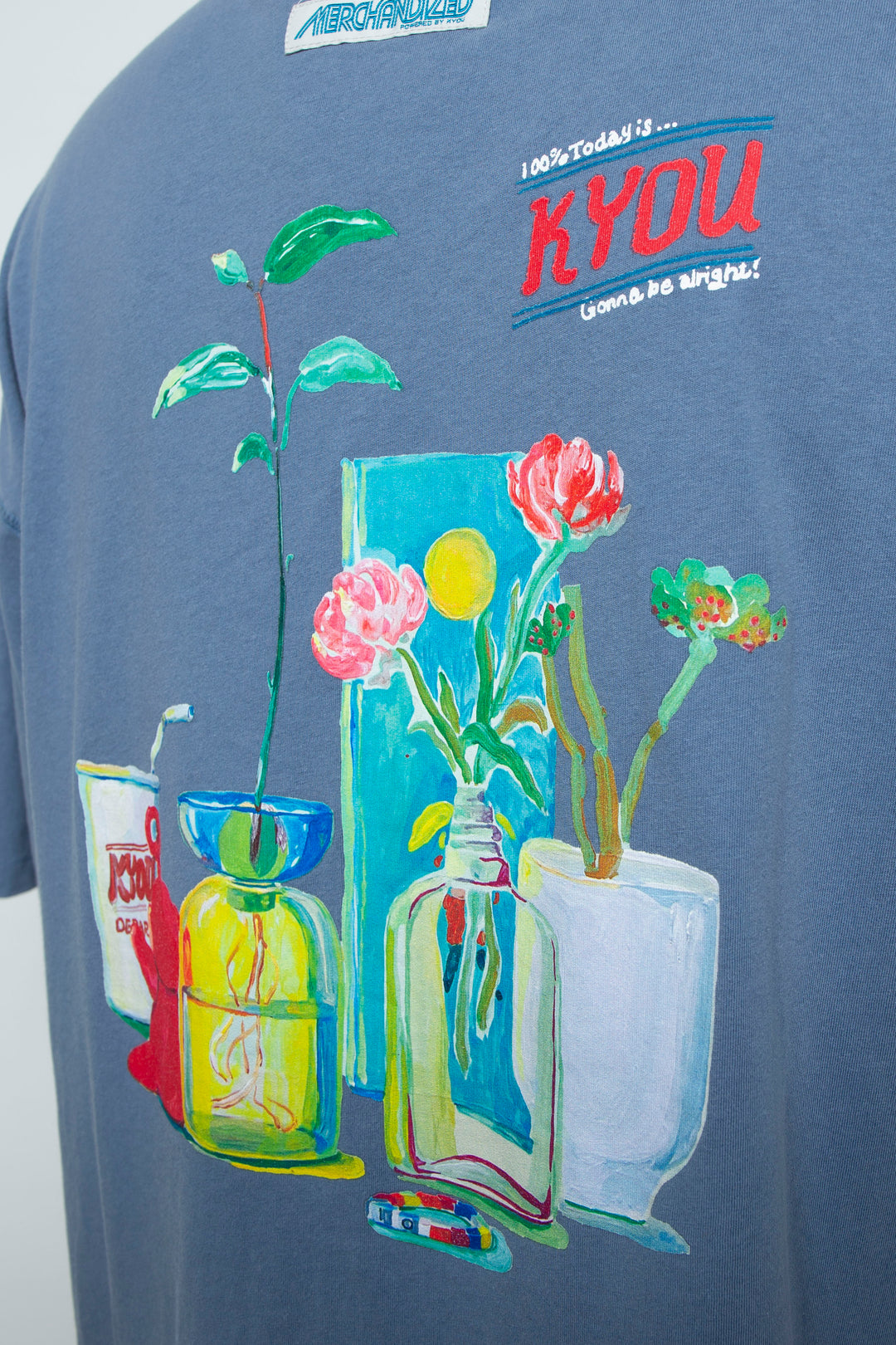 "TEE-NS".14 Imaginary FLOWER DEPaRTMENT Tee feat. MIO YAMAMOTO NAVY