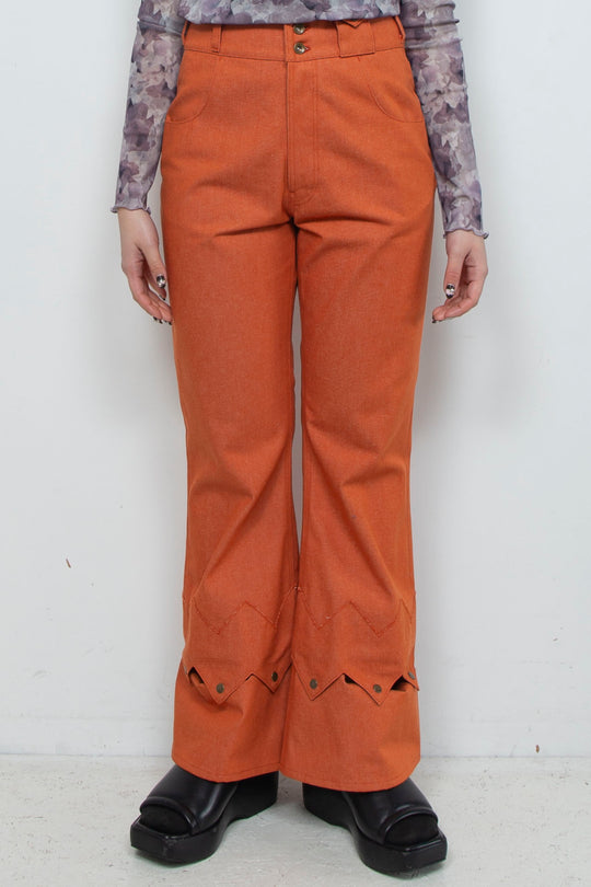 Goldfish Denim Trousers Orange