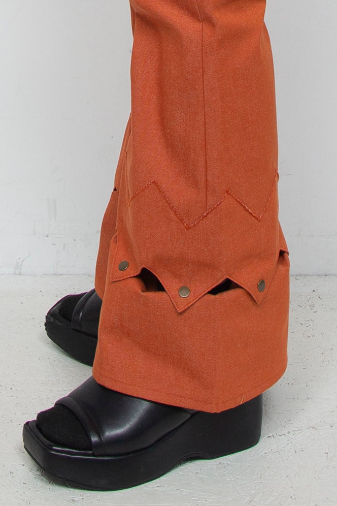 Goldfish Denim Trousers Orange