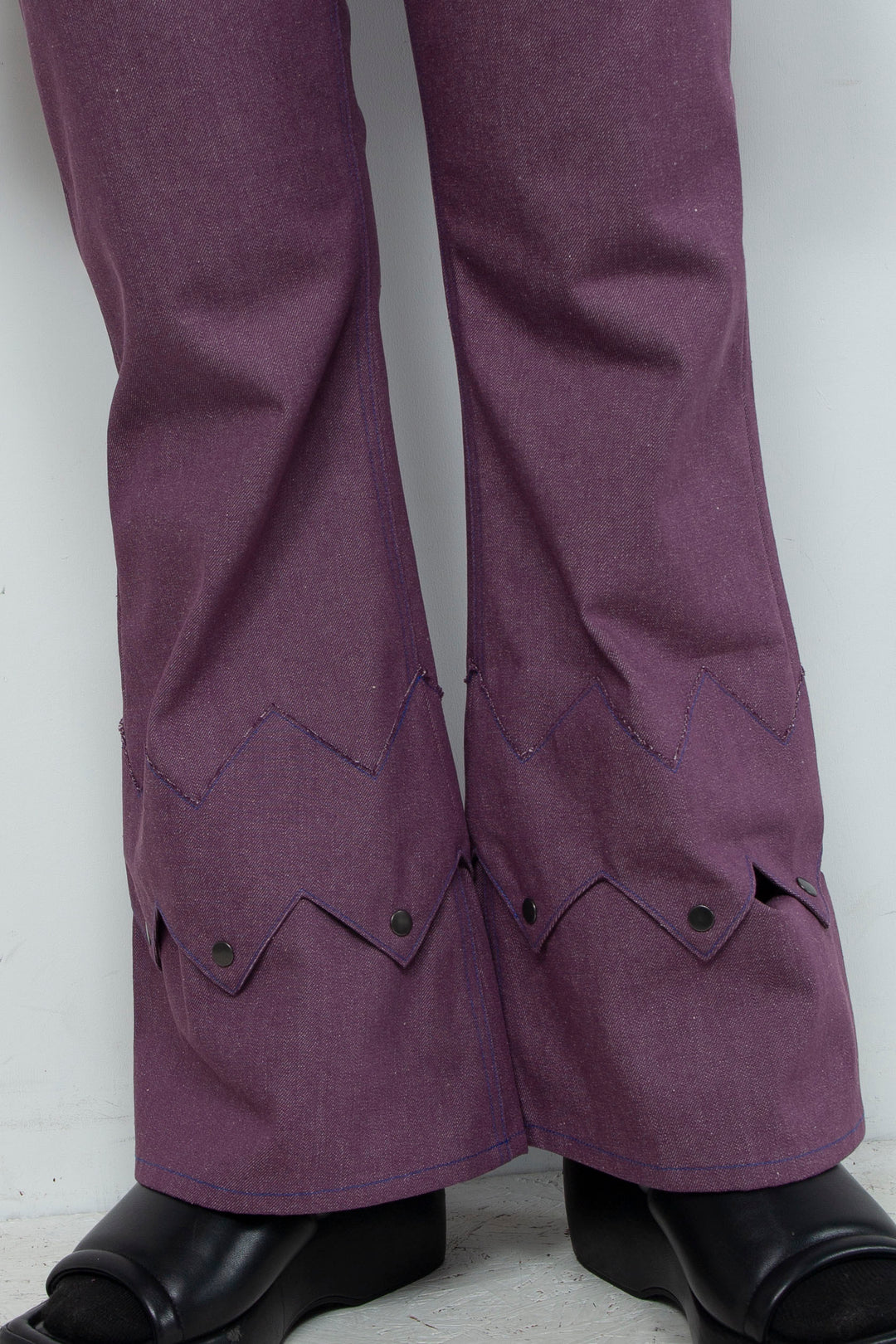 Goldfish Denim Trousers Purple